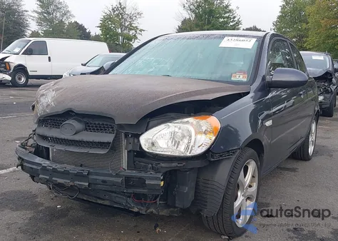 2007 Hyundai Accent Se из США, поврежденный, VIN KMHCN36C57U032765